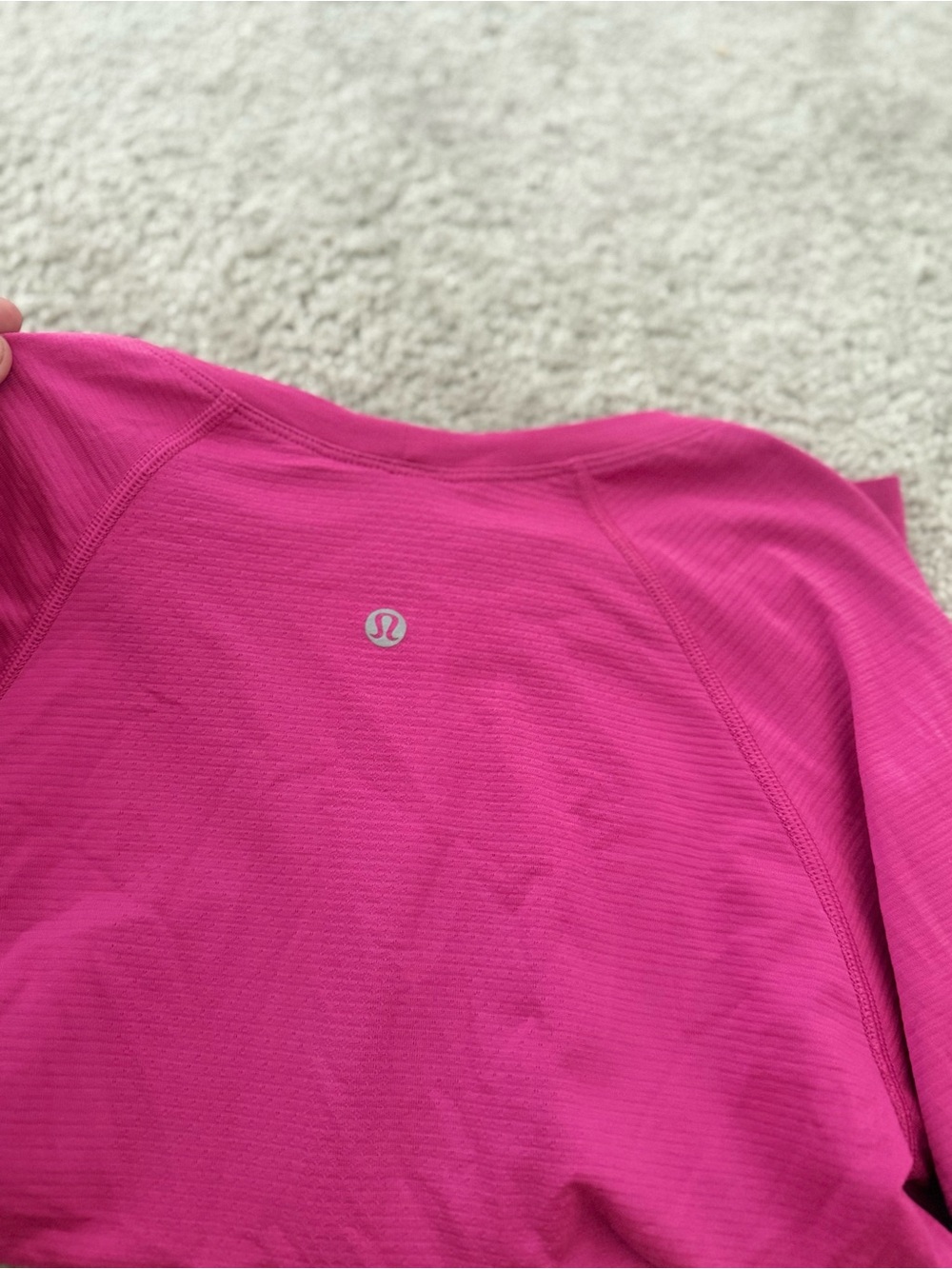 lululemon athletica Long-Sleeve Crew Top - Fuchsia - Picture 2 of 2